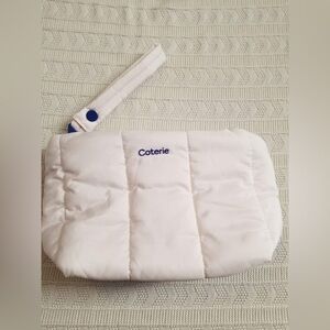 Coterie White Baby Bag Organizer Pouch
